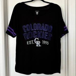 MLB • Colorado Rockies T-Shirt - Women’s Size Large